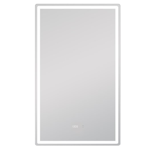 Зеркало VIGO Roberta Luxe 60x100 с подсветкой и часами