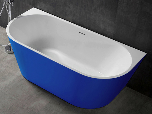 Акриловая ванна ABBER 170*80 синяя