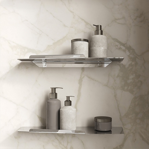 Полка Слайд 40 см хром 