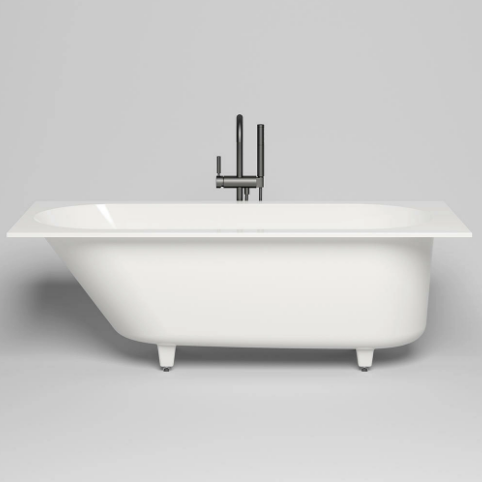 Ванна каменная Salini Ornella, S-Sense (глянцевый) 170*75 встраиваемая