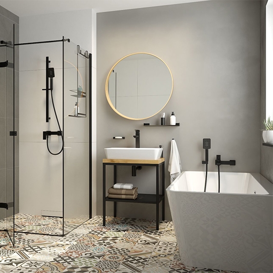 Deante Hiacynt акриловая отдельностоящая/пристенная ванна, белый