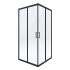 Deante Funkia Кабина квадратная, стекло прозрачное, профиль черный