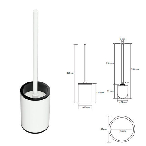 ЁРШИК НАПОЛЬНЫЙ BEMETA WHITE