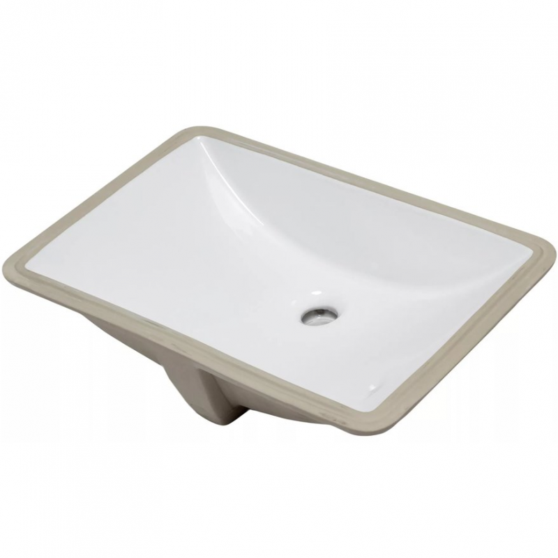 Умывальник встраиваемый Gid 62x39 белый