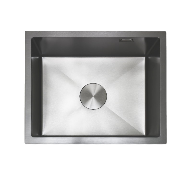 Кухонная мойка из нержавейки BLANTEK LS-5444S Brushed