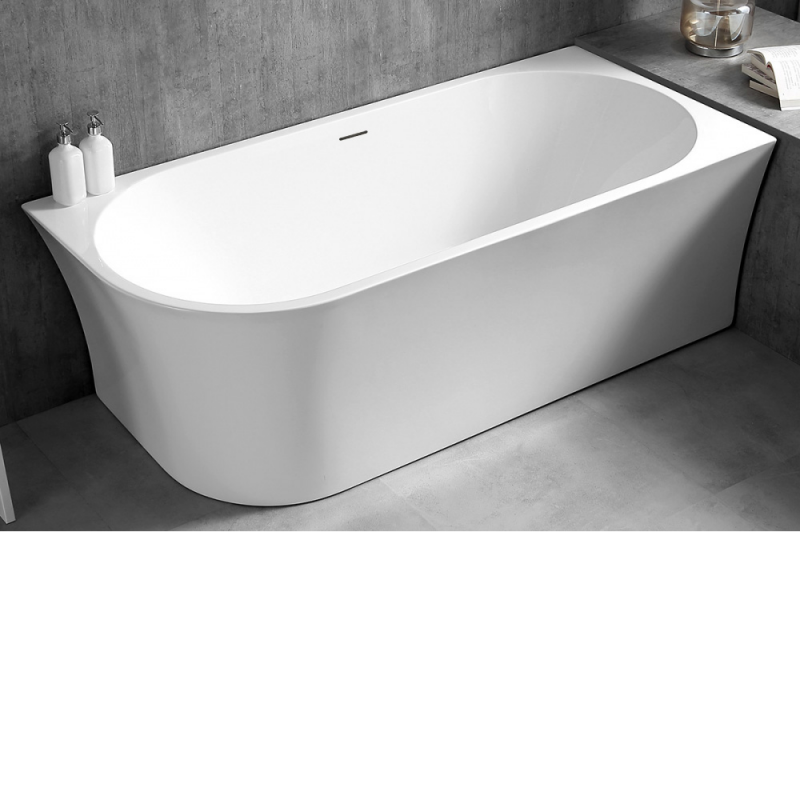 Акриловая ванна ABBER (R) белая