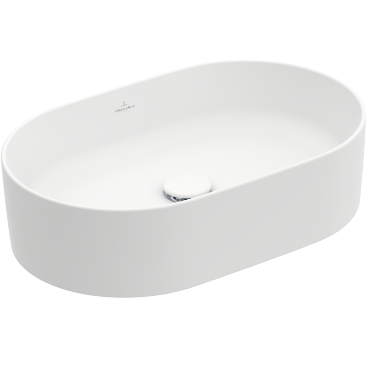 Умывальник накладной Villeroy&Boch Collaro 56x36 Stone White