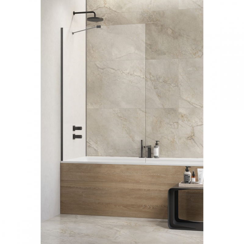 Душевая шторка на ванну RADAWAY MODO NEW BRUSHED GUNMETAL PNJ II, графит