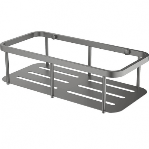 Полка для ванной AQUATEK графит