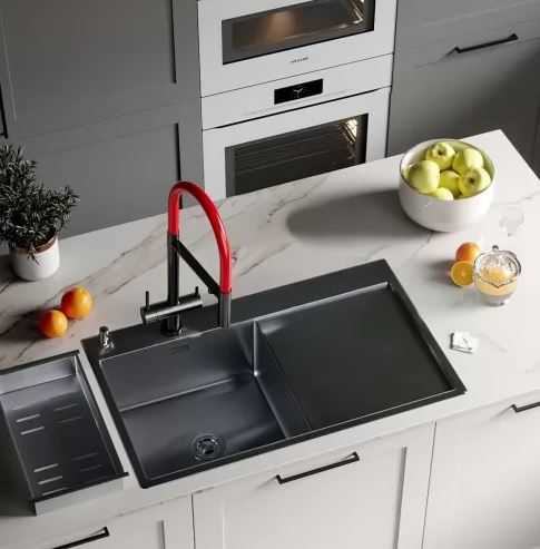 Кухонная мойка Roxen Vespa 70LB PVD