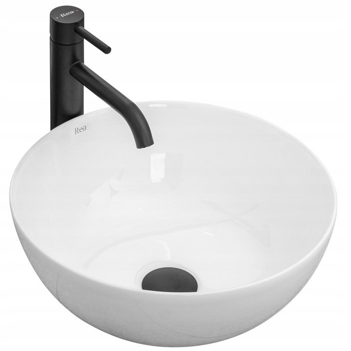 Умывальник Rea Stella 36x36 белый