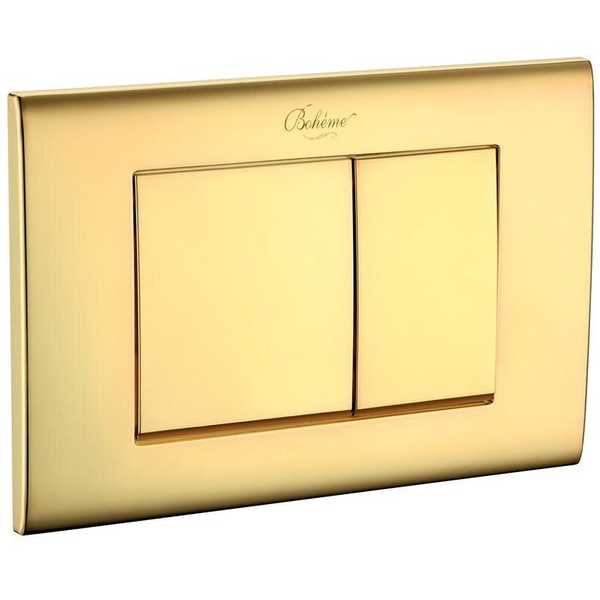 Кнопка смыва Boheme для инсталляции, цвет золото