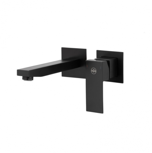 Смеситель для умывальника скрытого монтажа Armatura Logon черный