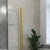 Полотенцесушитель Stinox MINORI DESIGN 100x1200 золото брашированное, 1 дюйм, с комплектом подключения