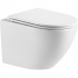 Унитаз подвесной Welt-Wasser безободковый белый глянец SoftClose