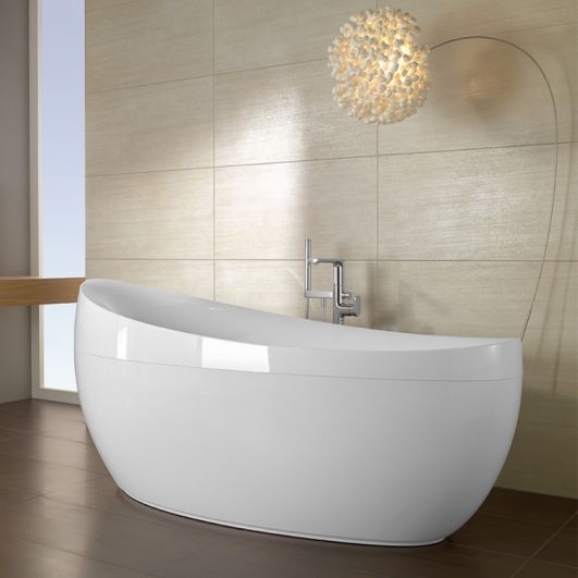 Квариловая ванна Villeroy&Boch Aveo, 190x95 см