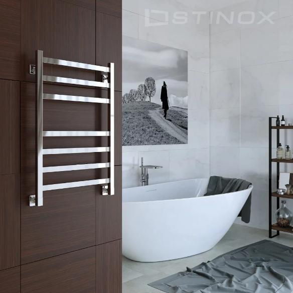 Полотенцесушитель водяной Stinox Prestige хром