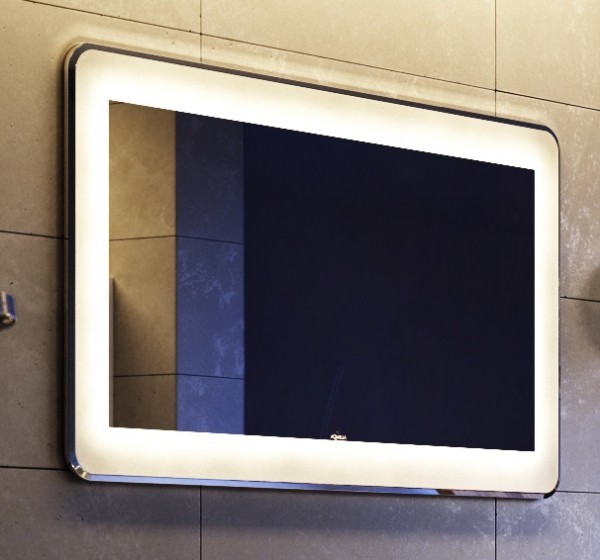 "Malaga"панель с зеркалом и подсветкой 120см