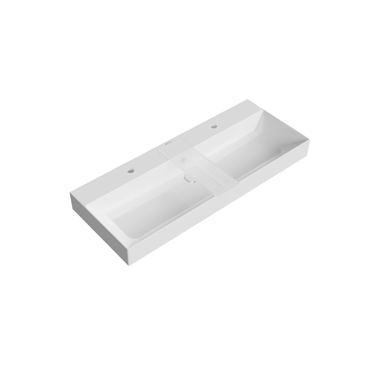 РАКОВИНА GRANDE МЕБЕЛЬНАЯ\ПОДВЕСНАЯ 120, БЕЛАЯ ГЛЯНЦЕВАЯ 