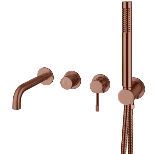 Смеситель для ванны Boheme Uno Brushed Bronze 