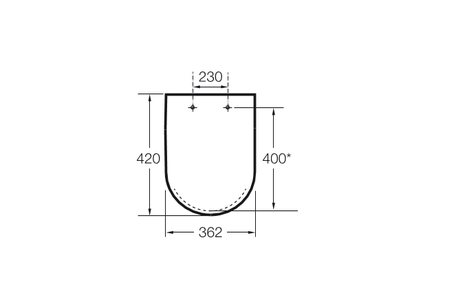 Сиденье для унитаза Roca N-MERIDIAN Compact "soft-close"