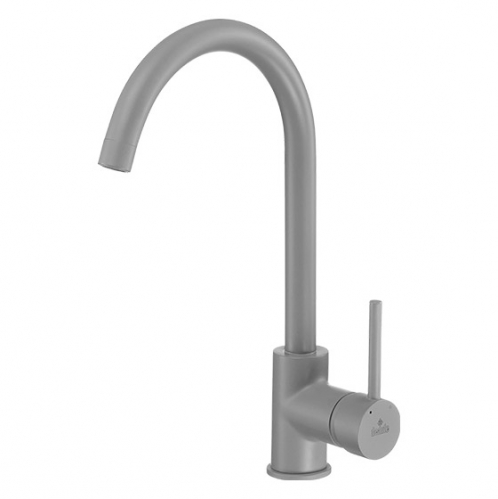 Смеситель для кухни с изливом U Deante Milin, серый