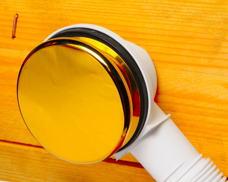 СИФОН ДЛЯ ВАННЫ MCALPINE ЗОЛОТО