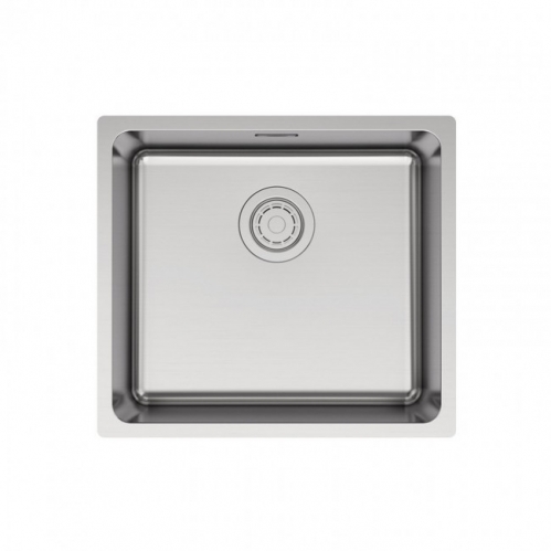 КУХОННАЯ МОЙКА PAULMARK YUNI 49 UNI (СТАЛЬНОЙ/БРАШИРОВАННАЯ СТАЛЬ)