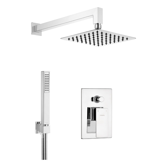 Душевая система скрытого монтажа Deante Anemon, хром