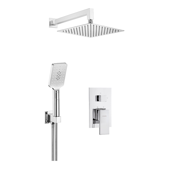 Душевая система скрытого монтажа Deante Anemon Bis, хром