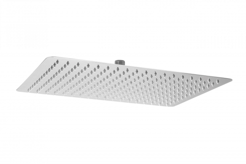 Верхний душ стальной квадратный Deante Cascada Flox, хром