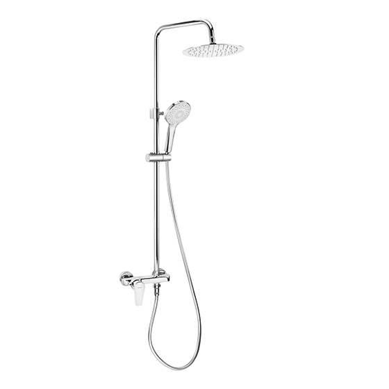 Deante Cascada Agawa Душевая колонна со смесителем для душа, хром