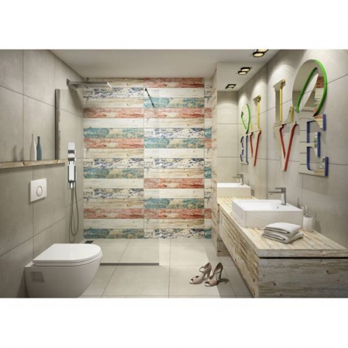 Смеситель для душа скрытого монтажа с  вертикальной панелью и ручным душем DEANTE MULTI-BOX