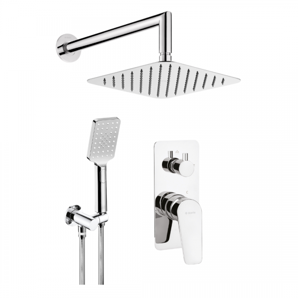 Deante Jasmin Набор для душа скрытого монтажа, хром
