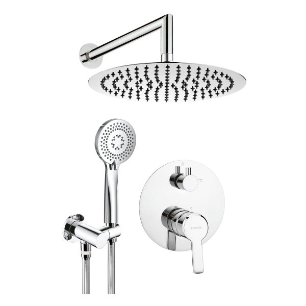 Душевая система скрытого монтажа Deante Arnika, хром