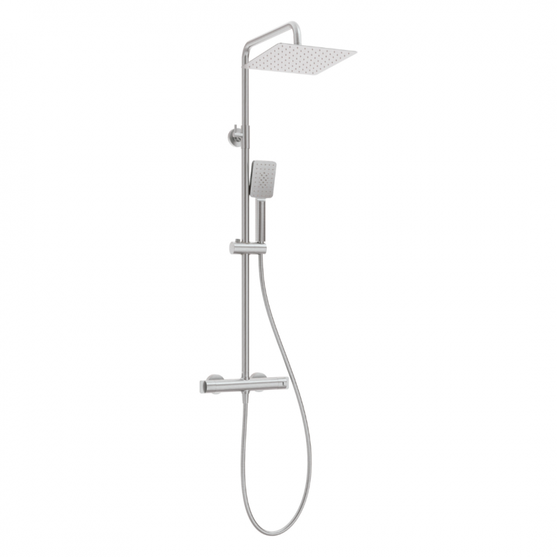 Deante Therm Душевая колонна с термостатическим смесителем для душа нержавеющая сталь