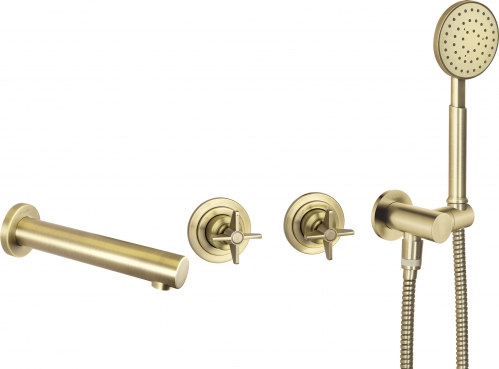 Смеситель для ванны скрытого монтажа Deante Temisto латунь