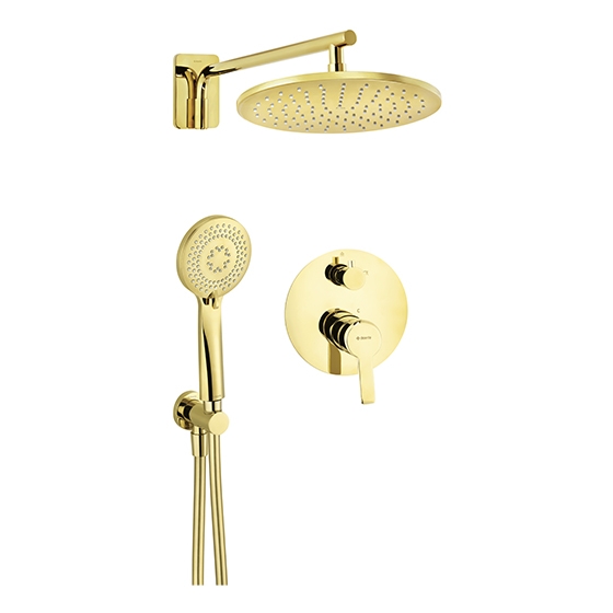 Deante Arnika Gold Душевая система скрытого монтажа