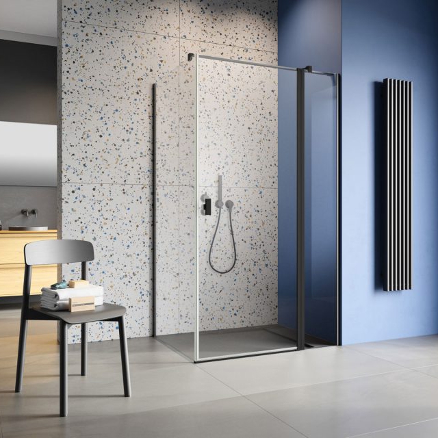 Душевая кабина Radaway Nes Black KDJ II стекло прозрачное