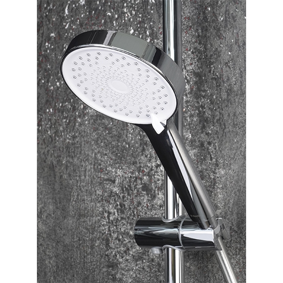 Deante Alpinia Душевая лейка 3-х функциональная круглая, хром