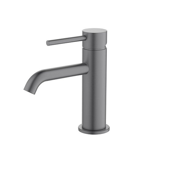 Смеситель для раковины AQUATEK Европа, без донного клапана, графит