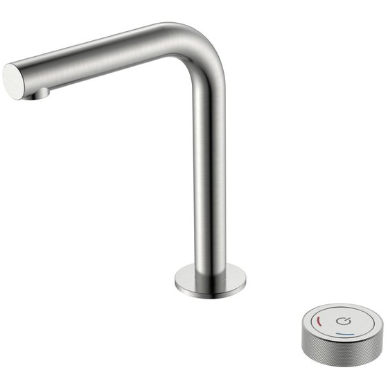 Смеситель для умывальника Boheme Tech никель