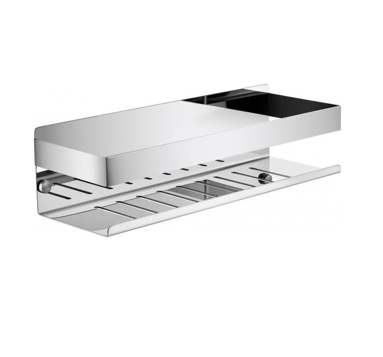 Полка Grocenberg  хром 30 см