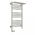 Полотенцесушитель электрический Богема с полкой 2.0 800х400 цвет нержавеющая сталь
