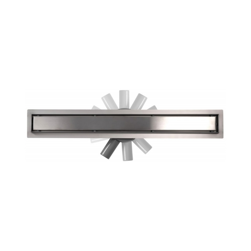 Трап душевой Calani Eco 360 Chrome 80 см