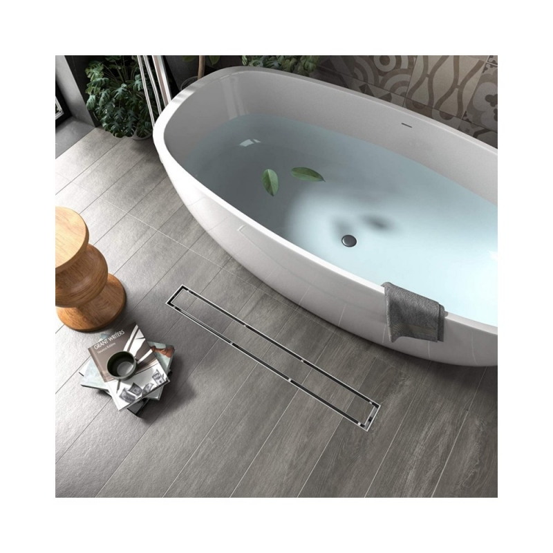 Трап душевой Calani Eco 360 Chrome 80 см