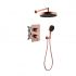 Душевая система скрытого монтажа Boheme Cell Copper Brushed