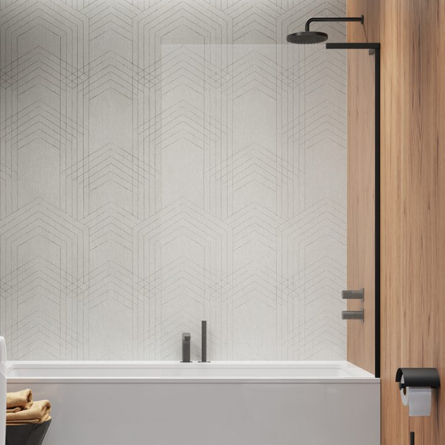 Шторка на ванну Radaway MODO SL BLACK PNJ II