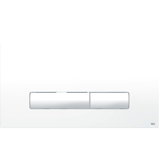 Кнопка смыва Oli GLAM, белая