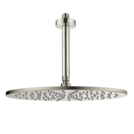 Комплект верхнего душа AQUAme, 30x30 см, нержавеющая сталь